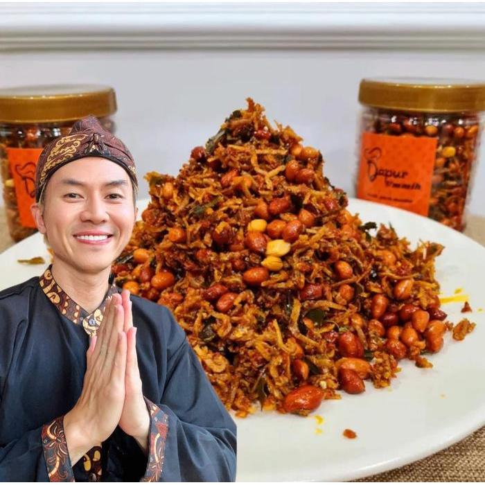 "New" Teri Kacang Balado 1kg by Dapur Ummih dengan Campuran Cabai Merah, Cabai Rawit, Bawang Merah,