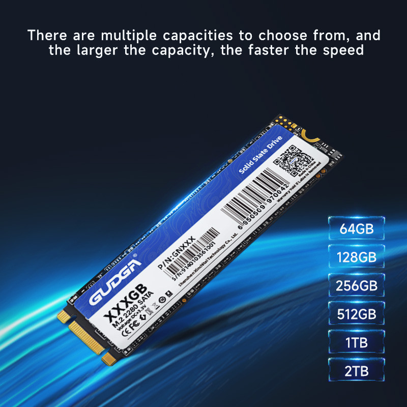 GUDGA M2 2280 SSD M.2 SATA 256gb 128gb 512gb 1TB 120g 240g Internal Drive NGFF 2280mm 2242mm Disco