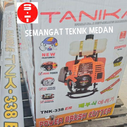 TNK338ER MESIN POTONG BABAT PANGKAS RUMPUT LENGKAP TANIKA TNK 338 ER