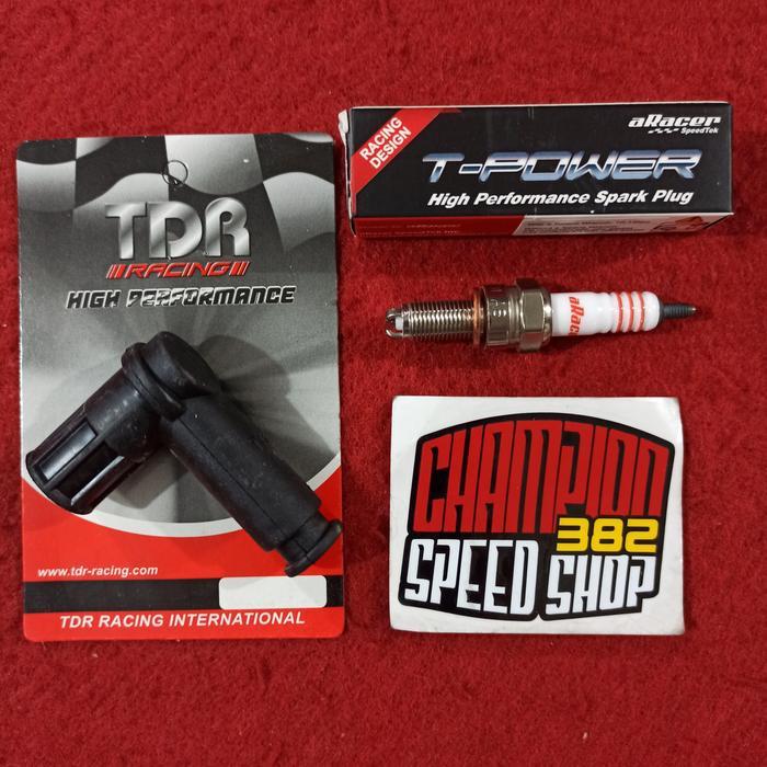 Busi aRacer T-Power Laser Iridium Cop Busi TDR NMAX Old Aerox 155 Old