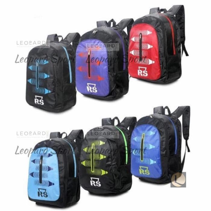 TerbaruBest Seller Tas Punggung Rs Bp 604 / Tas Raket Badminton / Tas Ransel Rs
