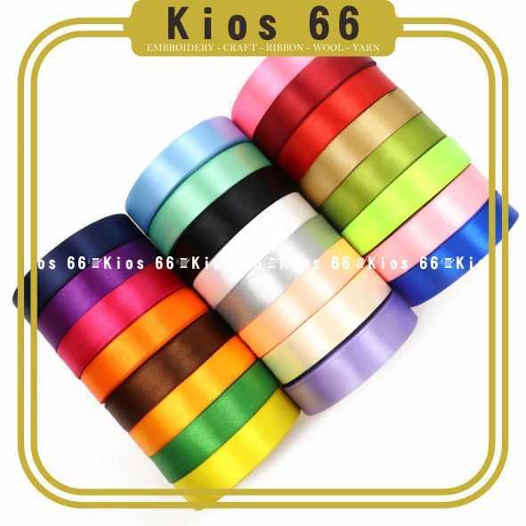 Pita satin 2cm, pita satin 3/4", pita kain