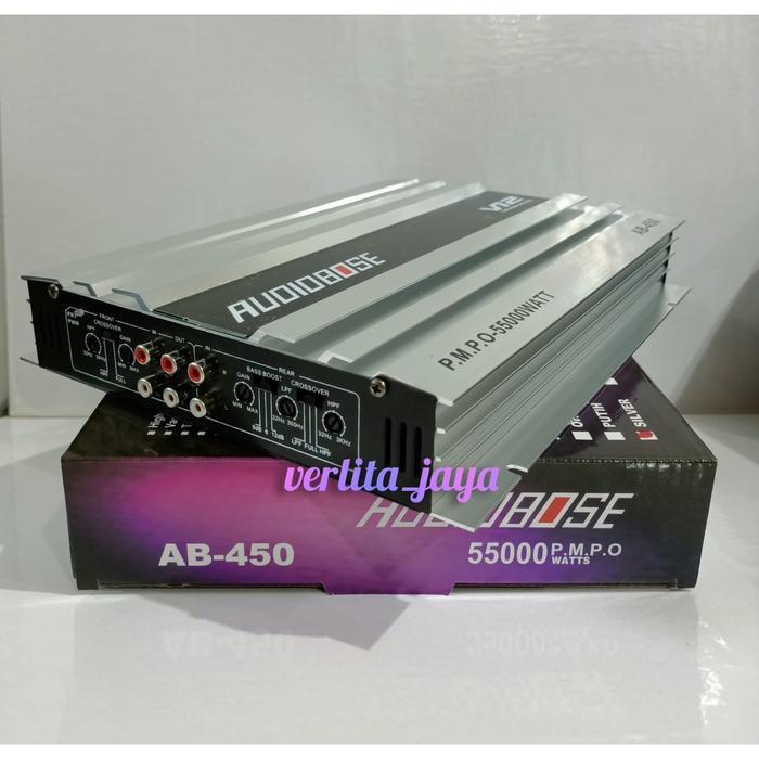 Power Audiobose AB-450 Power Amplifier AUDIOBOSE 4 Chanel