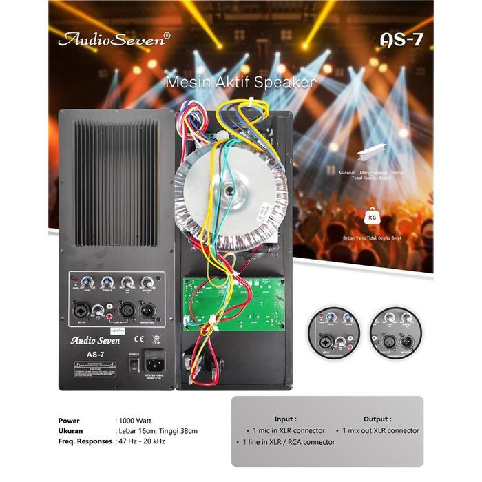 Mesin Speaker Aktif Mesin Kit Subwoofer Aktif Lengkap