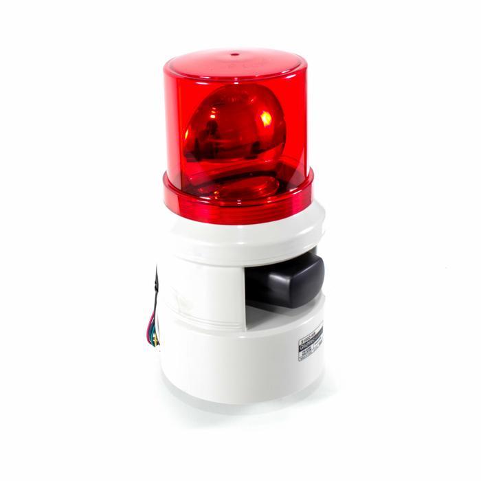 1511856 QLIGHT S100D-WS-220V RED/AMBER BULB REVOLVING 5 WARNING SOUND 105DB NRFTFD