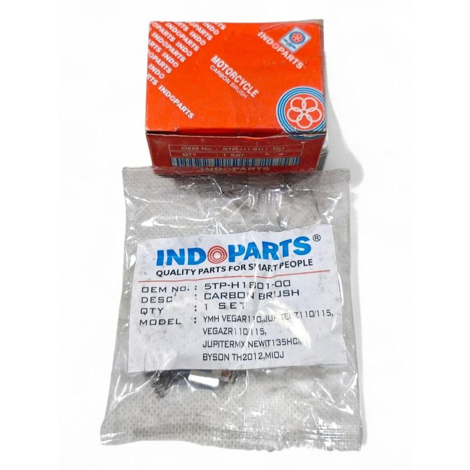 Stok Baru ARANG DINAMO STATER CARBON BRUSH 5TP-H1801-00 YAMAHA MIO J MIO GT MIO SOUL GT FINO FI NMAX