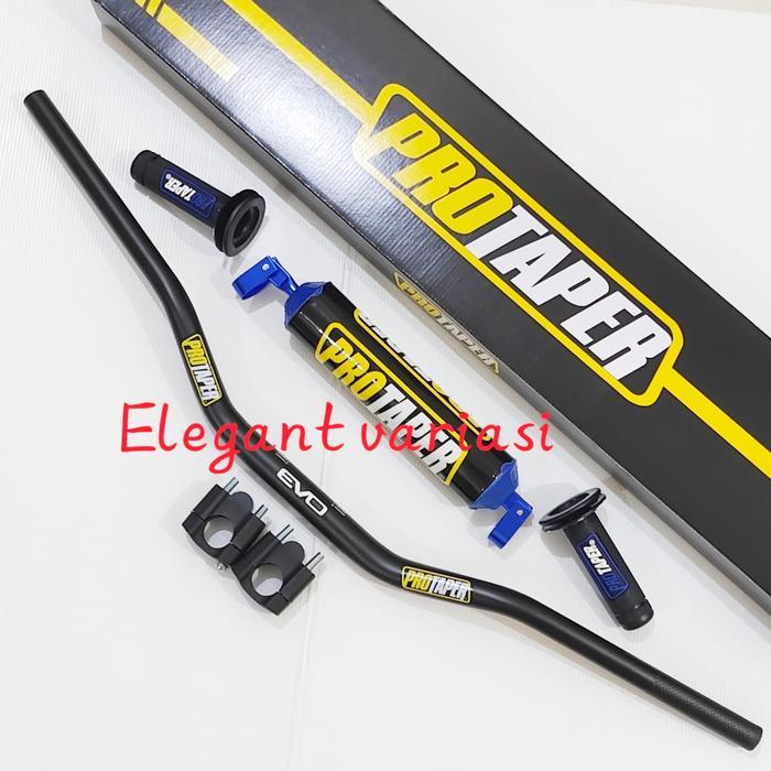 Stang / Stir Fatbar Protaper Evo Low Set Raiser + Busa Palang Stang + Handgrip Protaper Crf 150L Klx
