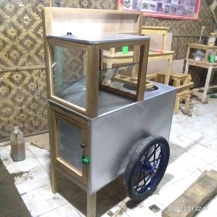 gerobak bakso/cilok jati belanda