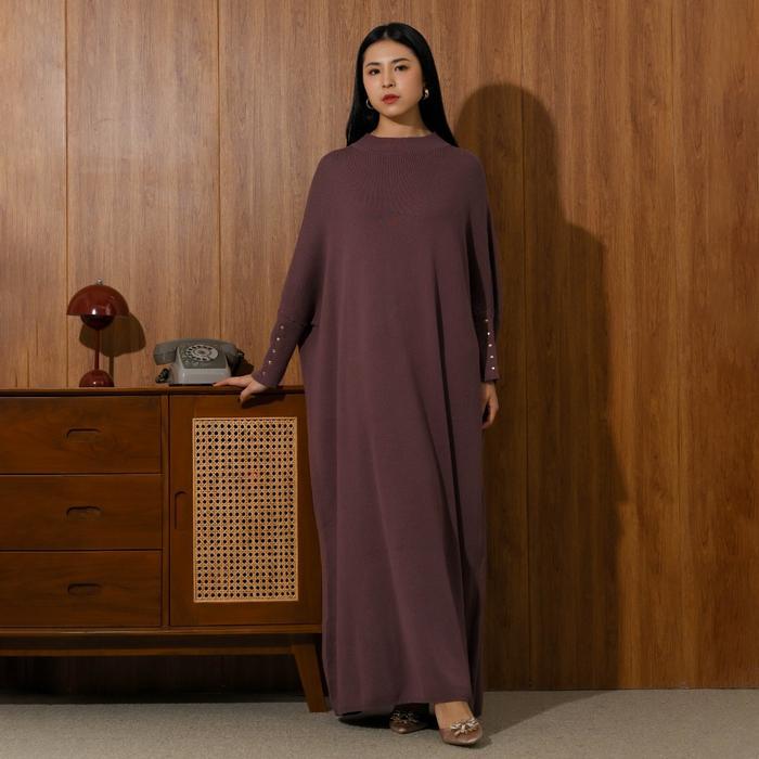 Suetercloth - Cassia Knit Dress Batwing / Oversize Batwing Tunik/Atasan Knit Model Tunik/Batwing