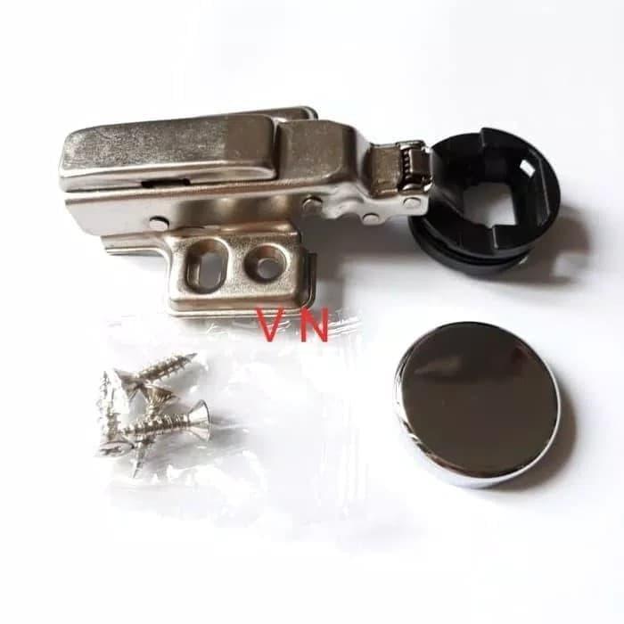 Engsel kaca/Engsel sendok lurus slow motion