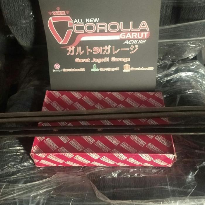pelipit kaca pintu dalam belakang all new corolla