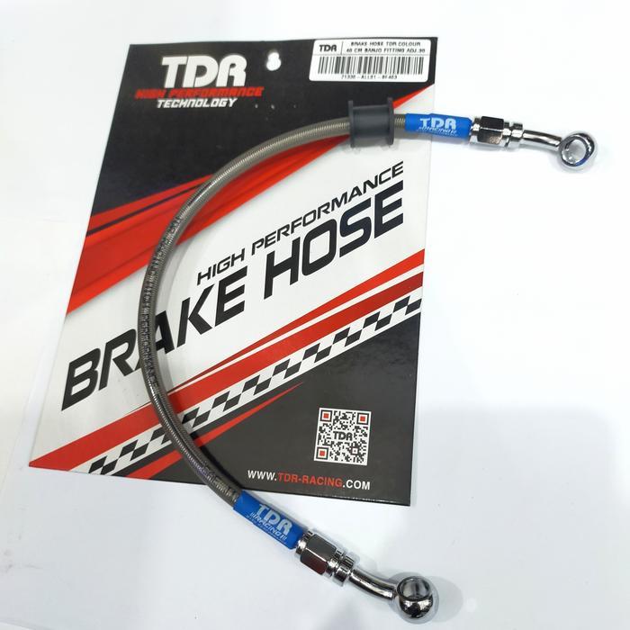 Selang Rem Tdr 40Cm Banjo Silver