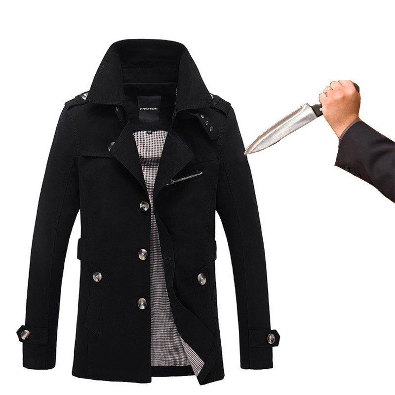 New Self-Defense Cut-Proof Stab-Resistant Flexible Windbreaker Fashionable Safe Invisible Poice Swat