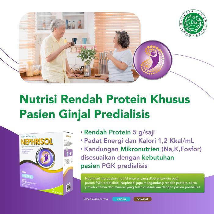 [] Nephrisol 201 gram - Nutrisi Rendah Protein Ginjal Kronik