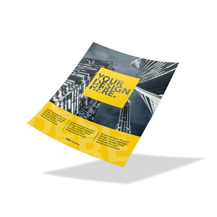 "New" Cetak Leaflet 2 Sisi Cetak Brosur Lipat A4 Leaflet Brosur Pamflet