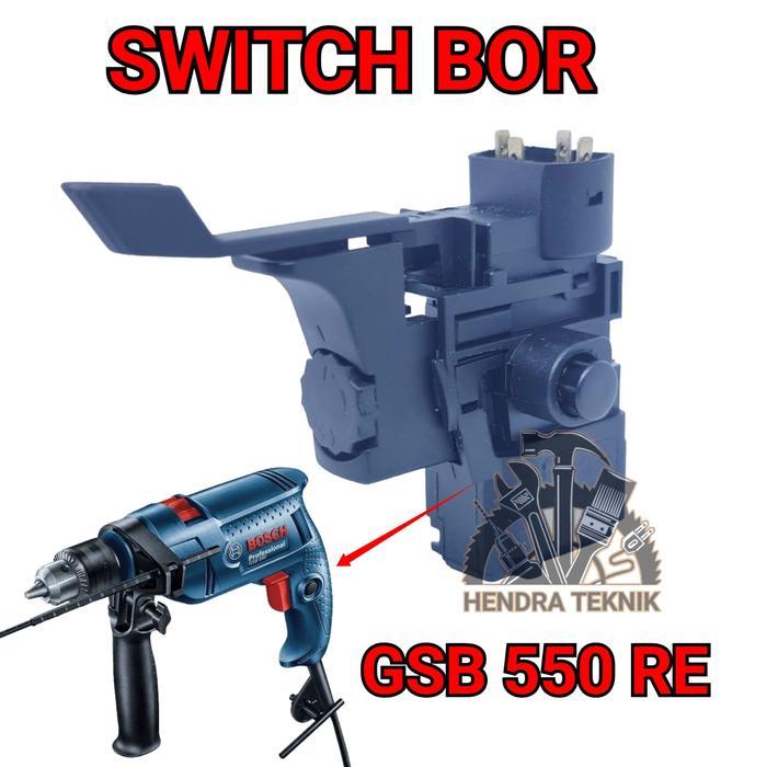 SWITCH BOR 13MM SAKLAR BOR untuk BOSCH GSB550RE SKAKEL BOR GSB-550-RE