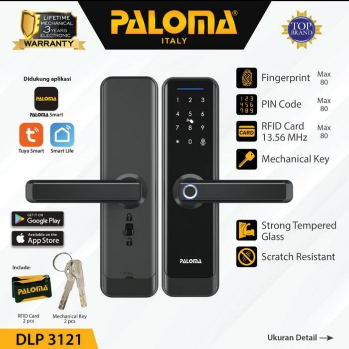 Smart lock door paloma DLP 3121