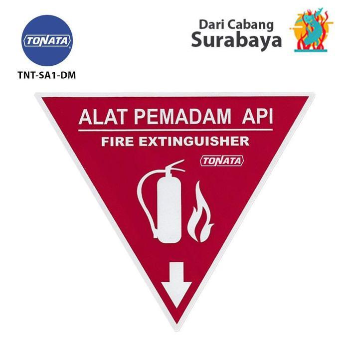 Segitiga APAR Tonata / Rambu Akrilik Alat Pemadam Api Ringan Tonata