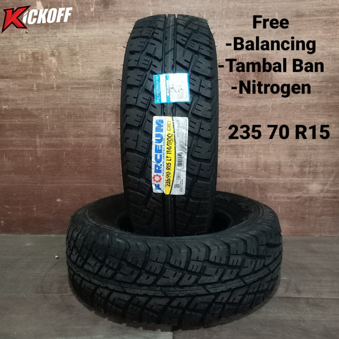 Ban Mobil Ring 15 At Merk Forceum Atz 235 70 R15 Ban Mobil At R15