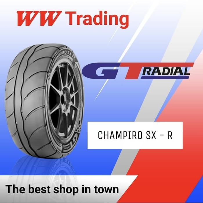 Gt Radial Champiro Sx-R Sx R Sxr 195 50 R15 15 Semi Slick Semislick