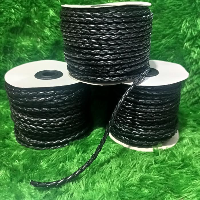 Tali Kulit Korea Kepang Bulat (4Mm Rollan)