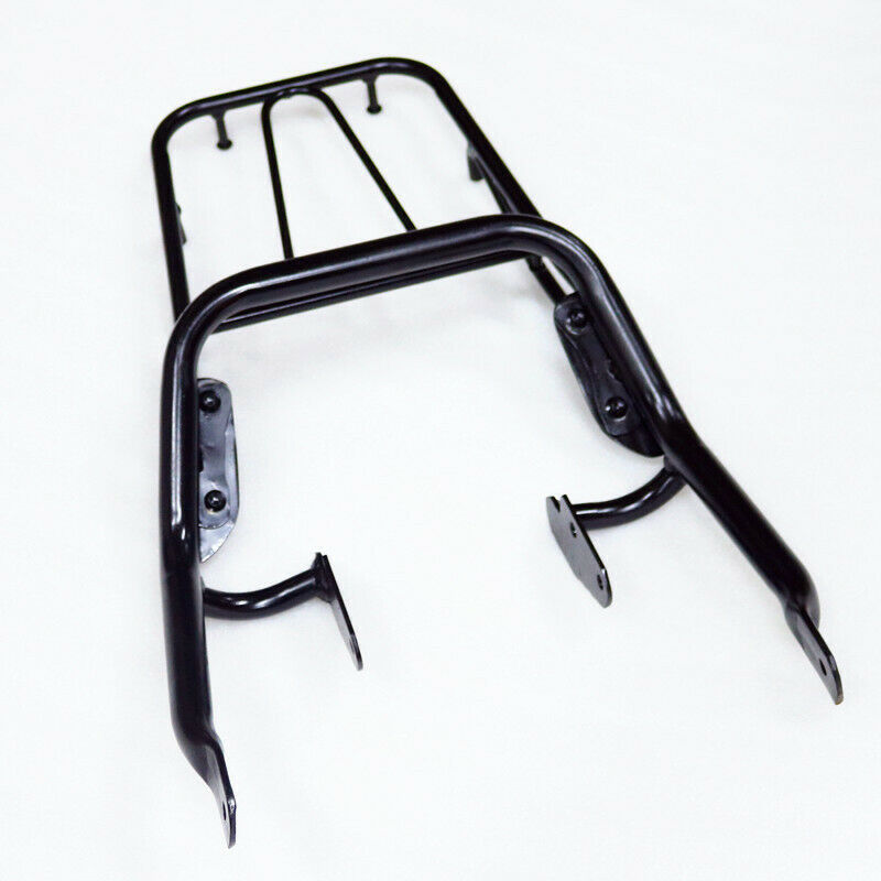Black Rear Seat Luggage Rack Back Support Bracket Carrier For Honda FTR223 FTR
