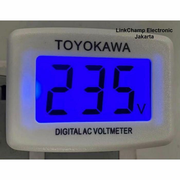 Promo Toyokawa Digital AC Volt Meter AC-80V-300V