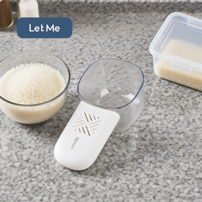 Let Me Measuring Spoon - Sendok Takar Cup Beras Biji-bijian Sereal Mini Spoon Alat Untuk Takaran