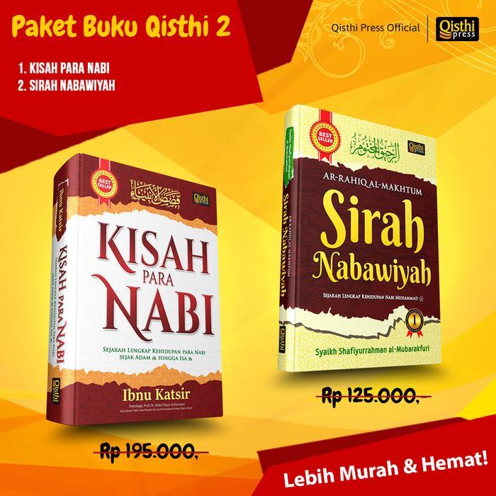 SIAPKIRIM Paket buku Qisthi 2 - Kisah Para Nabi - Ibnu Katsir & Sirah Nabawiyah - Syaikh
