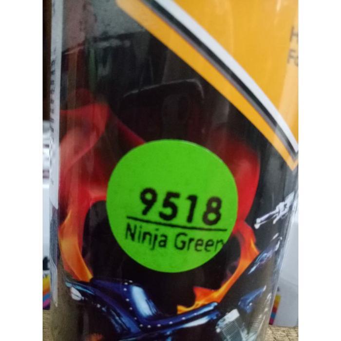 Minim 1-Pilok Pilox Cat Semprot Diton Premium Hijau Ijo Green Doff Dop Ninja Hijau Tentara Army