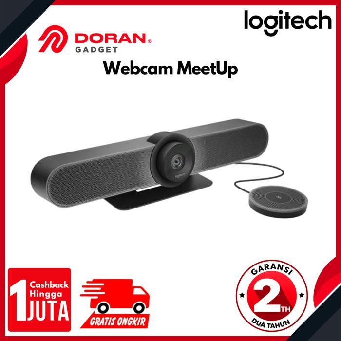 Logitech Meetup Plus Expansion Mic Video Conference - Garansi Resmi