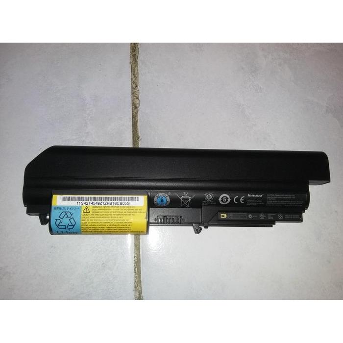 Baterai Lenovo Thinkpad R400 R61 T400 T61 14 - Black- original