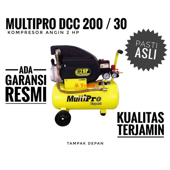 Kompresor angin listrik Multipro DCC 200 / 30 Air Compressor 2 HP 30 liter
