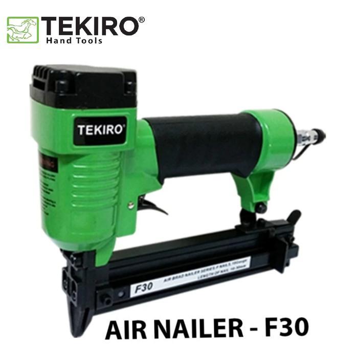 Terlaris Tekiro Air Nailer F30 / Mesin Staples Angin Paku Tembak / Staples Gun