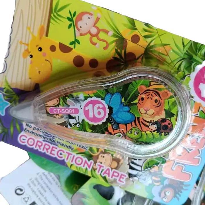 Correction Tape Kertas Fancy Cute Animal Tipex Kertas Correction Tape 16 M x 5 mm Stationery