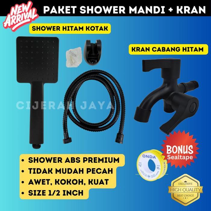 Toto - Shower & Keran Air Paket Murah Komplit Set / Shower Mandi + Kran Air