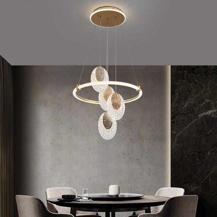 LAMPU HIAS GANTUNG RING RUANG TAMU 3 WARNA / LAMPU GANTUNG RING / LAMPU GANTUNG