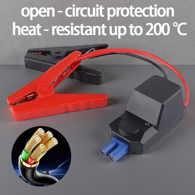 JKUOO 12V car jump starter power bank 3000A instant start battery jump starter with lights baseus