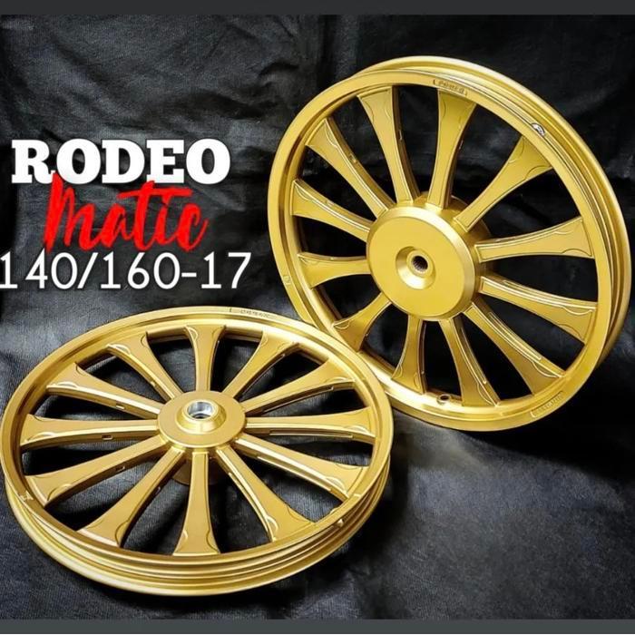 velg ring 17 motor matic honda merk power tipe rodeo warna gold