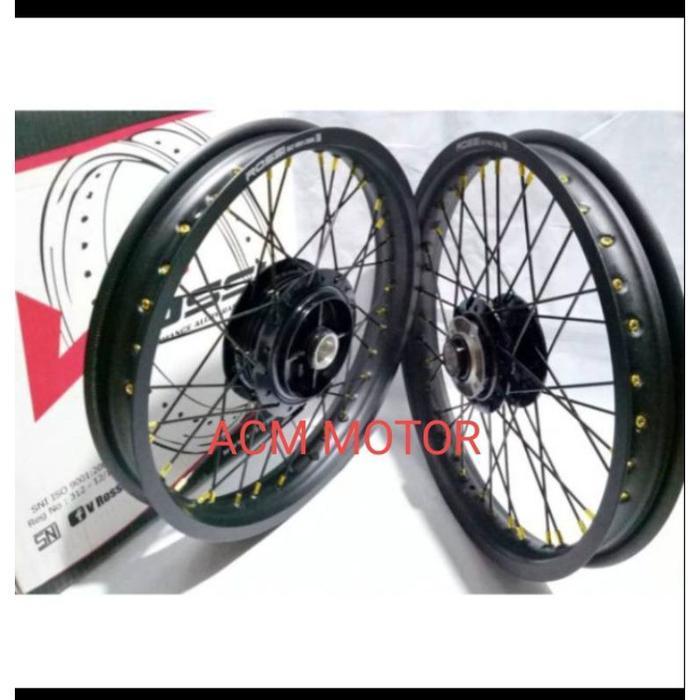 RX king roda VELG MOTOR Yamaha RX king ring 18x185160 komplit Rossi