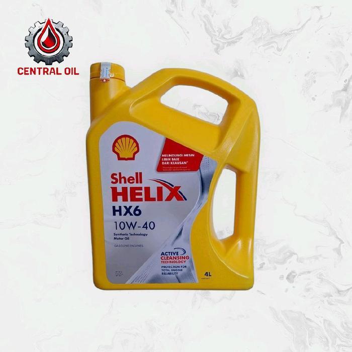 Oli Shell HX6 4liter (1 Galon)