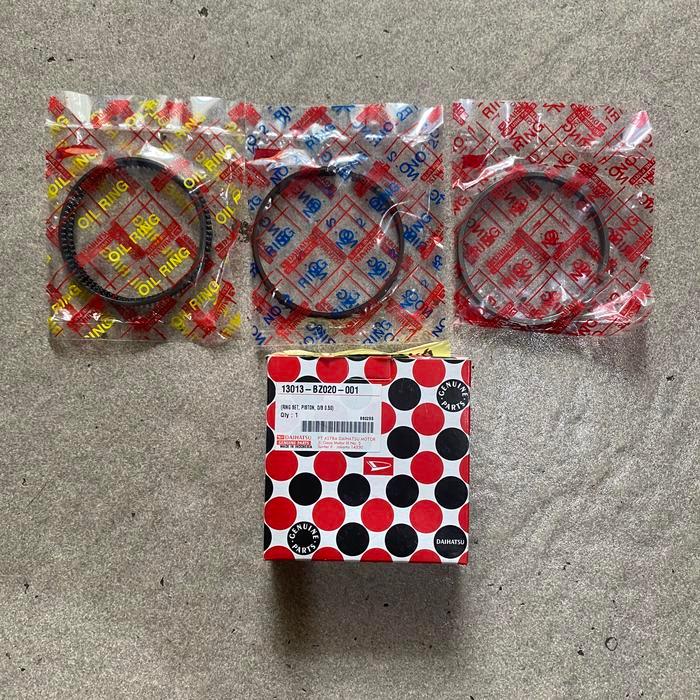 13013-BZ020 RING PISTON AVANZA XENIA RUSH TERIOS GRANMAX LUXIO OVERSIZE 0.50 PASSSS