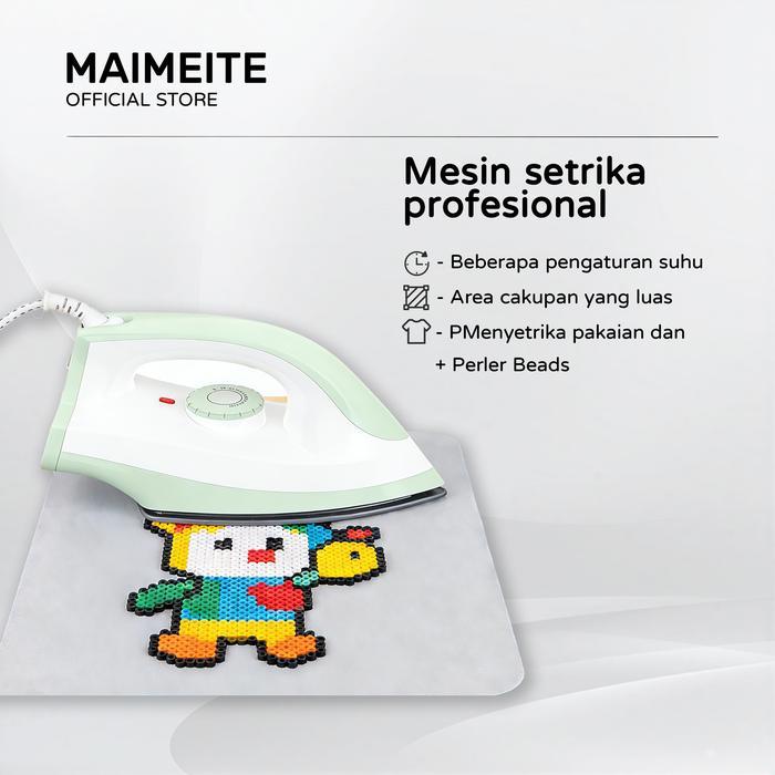 Hot Sale Maimeite Mesin Setrika Profesional Menyetrika Pakaian, Menyetrika Manik-Manik Perler Mesin