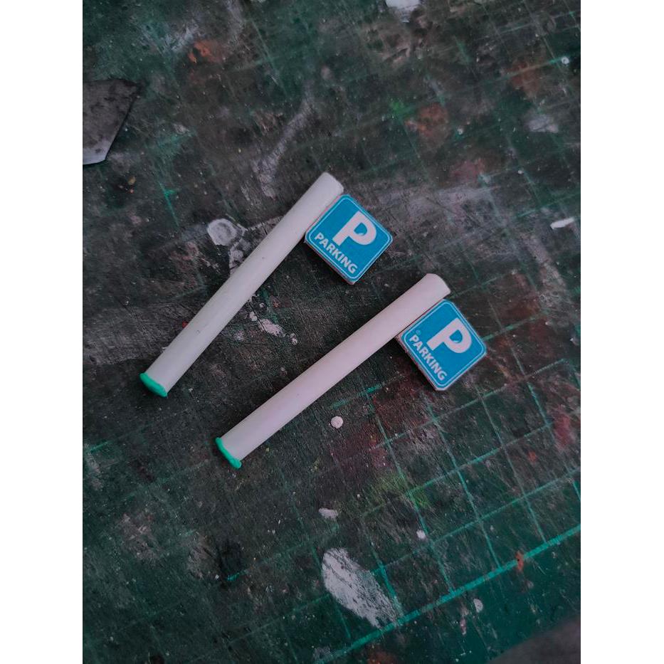 Diorama Diecast - Diorama Parkiran Diecast Diorama Murah