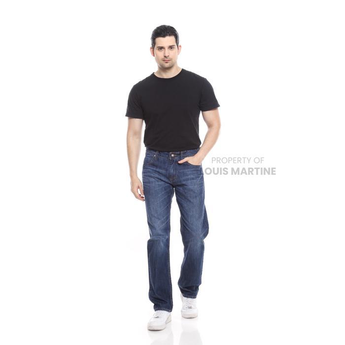 ASLI Louis Martine Varian Bio Stone - Big Size (33-38) - Denim - Regular Jeans - Corvus 13 oz -