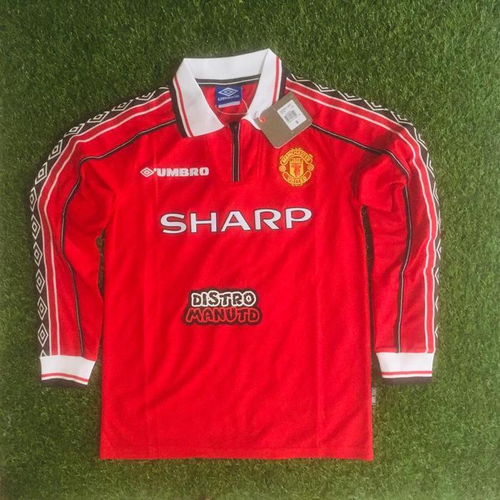 Terbaru Best Quality 100% Original Jersey Retro Mu Long Sleeve Treble 1999