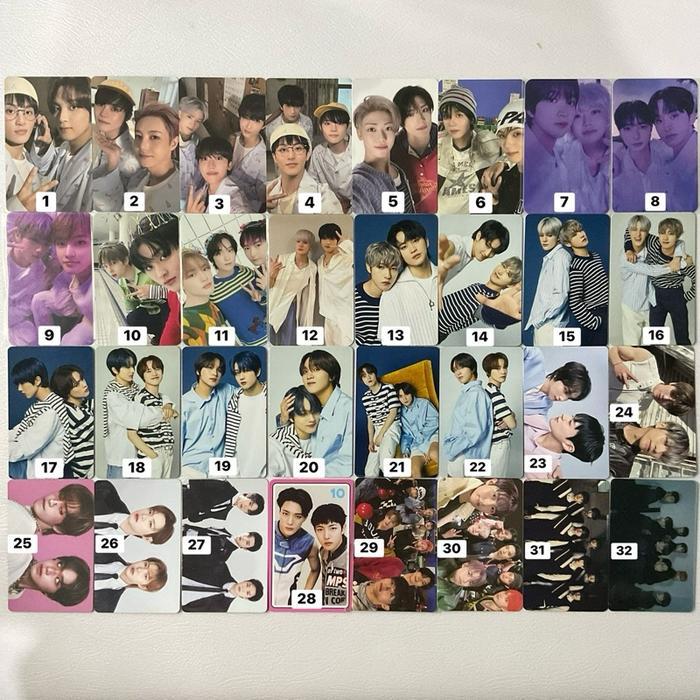 Official Photocard Grup Unit Markhyuck Nahyuck Nomin Jichen Renle Markren Noren NCT 127 Dream