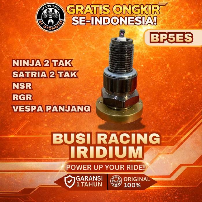 "New" BUSI RACING SUPER IRIDIUM (BP5ES) 2TAK NINJA RR/NINJA 2 TAK/ SATRIA 2 TAK