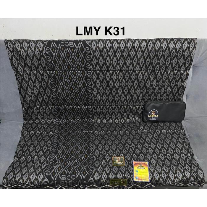 Sarung LAMIYA Jahit Tengah Bahan Mesres 200 dan 140