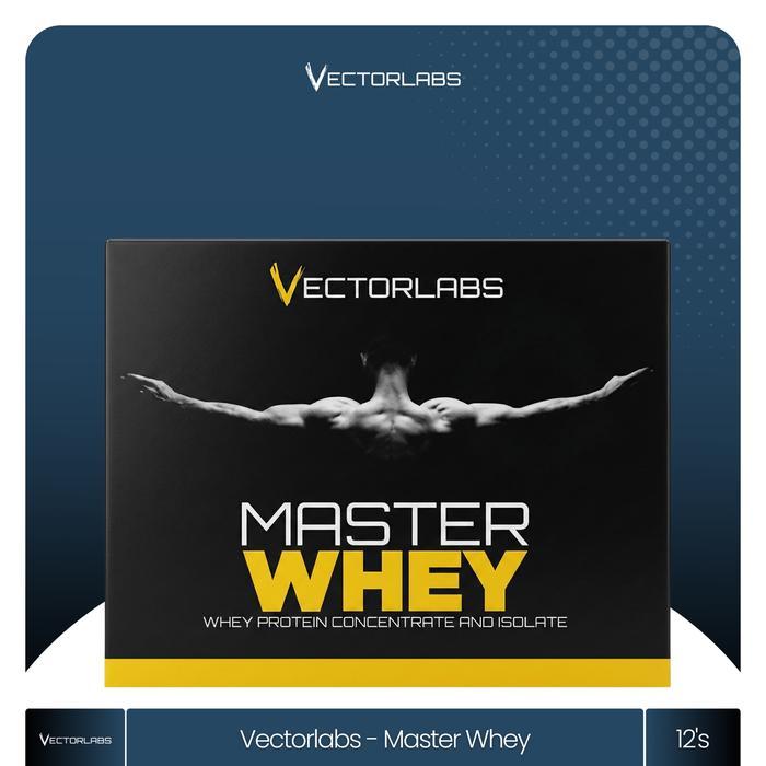 SIAPKIRIM VectorLabs Master Whey 1 Lbs 1lbs 12 Sachet Protein READY STOCK